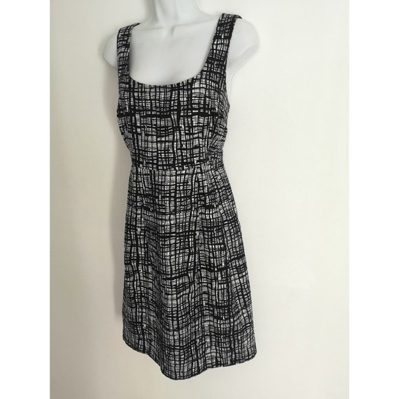 Michael Kors Cotton Dress black/white 6 - Picture 5 of 8
